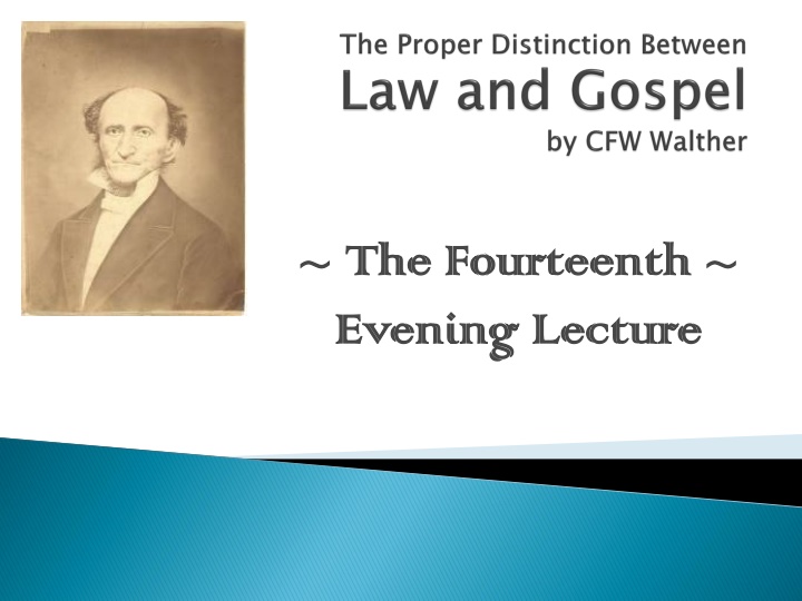 the fourteenth the fourteenth evening lecture