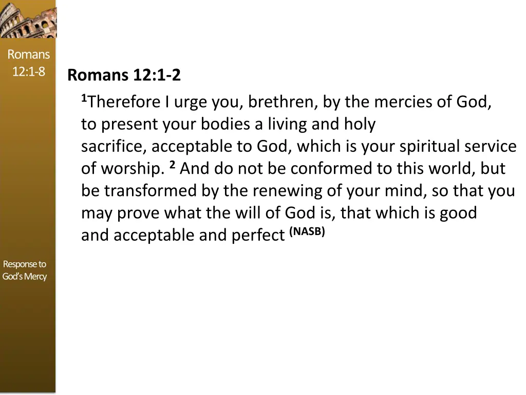 romans 12 1 8