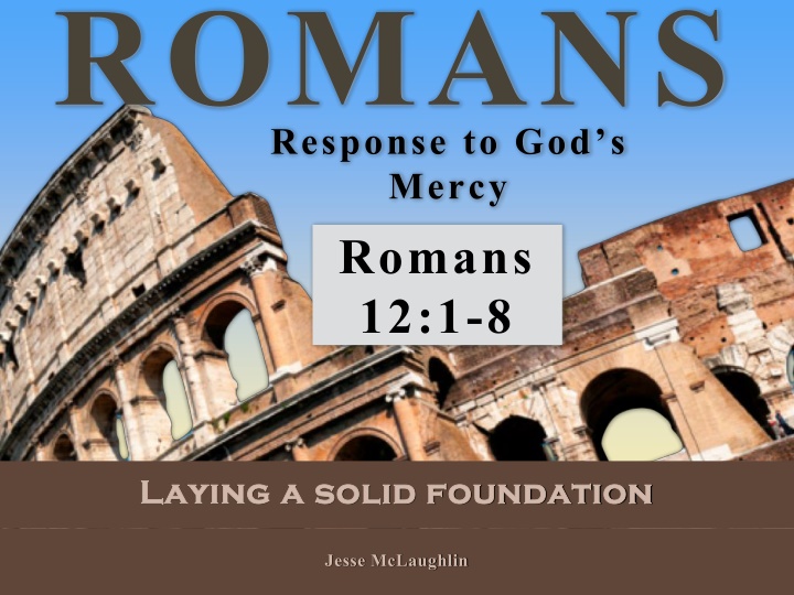 romans response to god s mercy