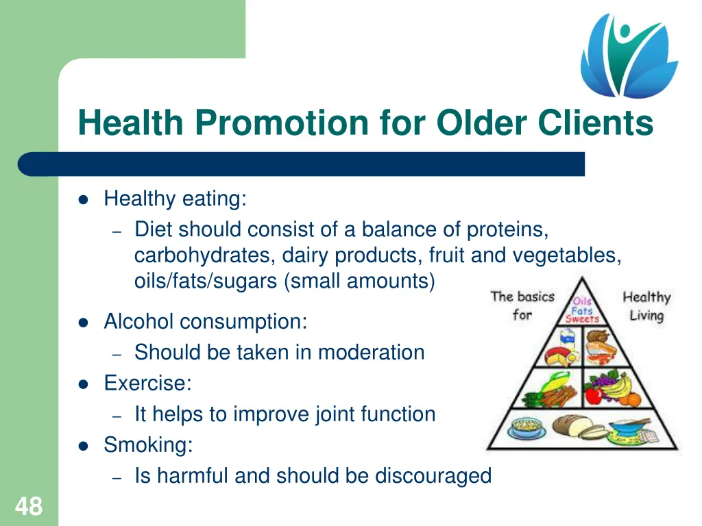 health promotion for older clients 1