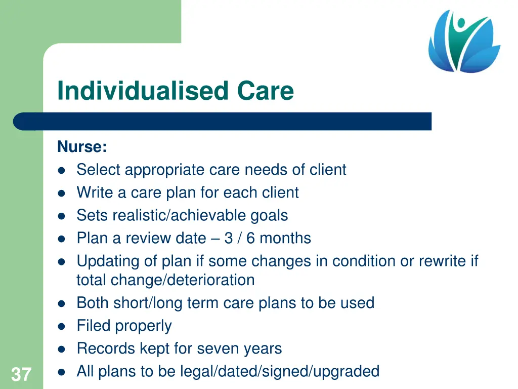 individualised care 1