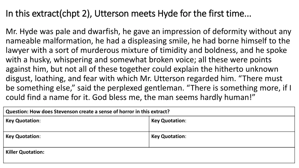 in this extract chpt 2 utterson meets hyde