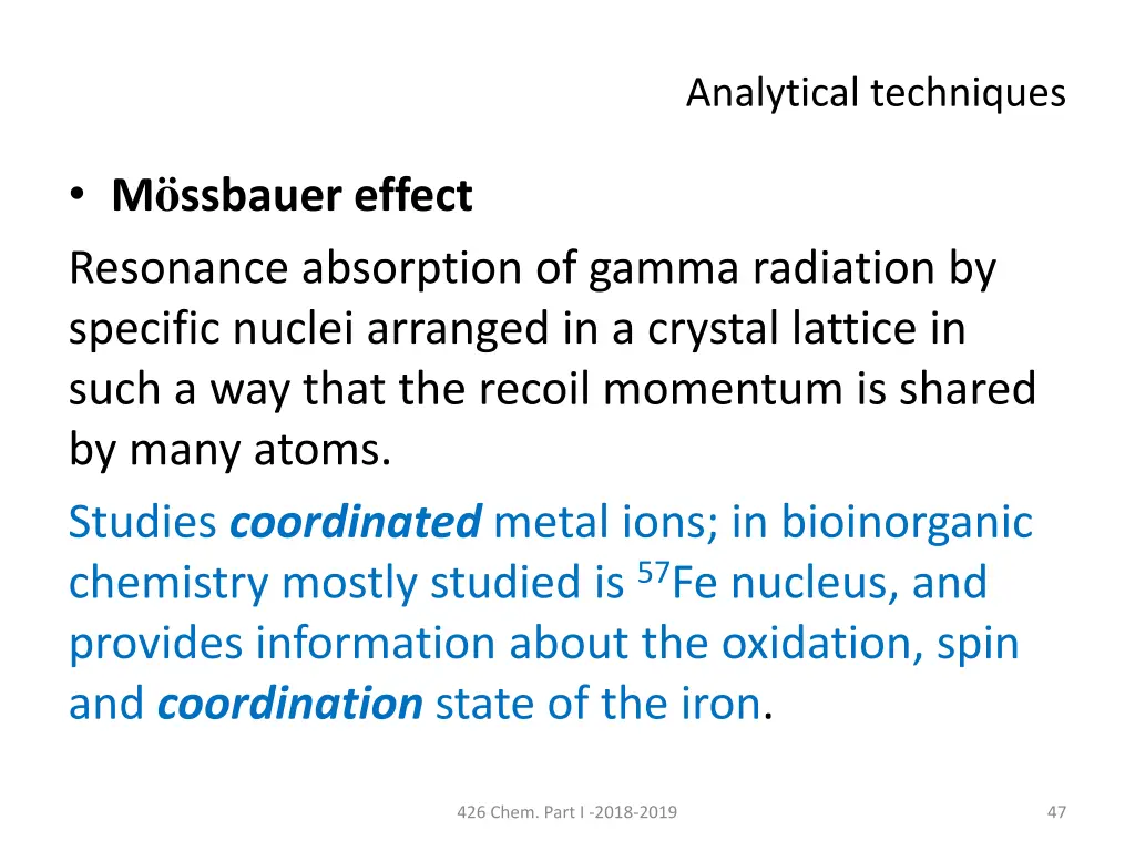 analytical techniques 5