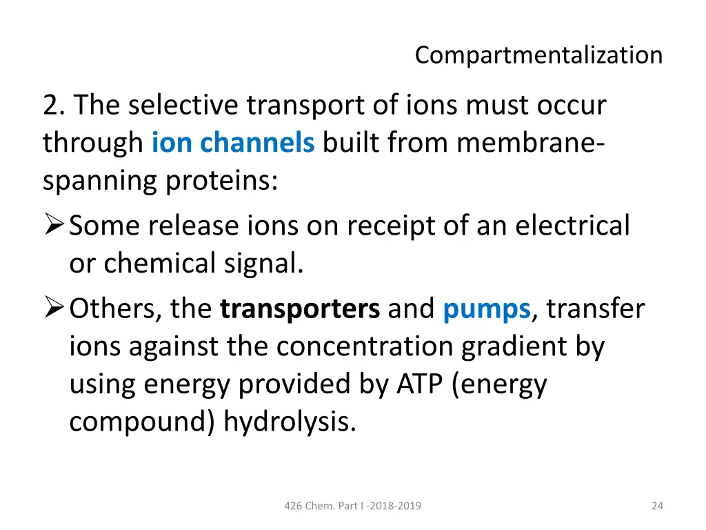 compartmentalization 2