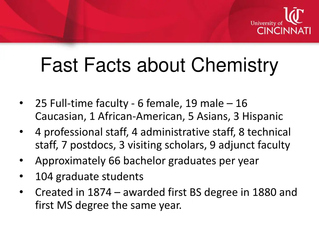 fast facts about chemistry 1