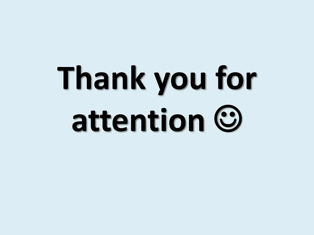 thank you for attention