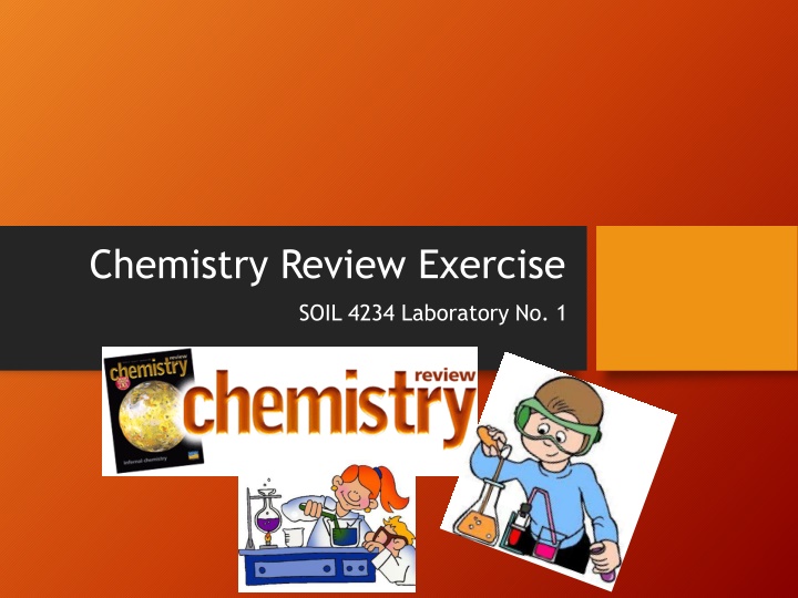 chemistry review exercise