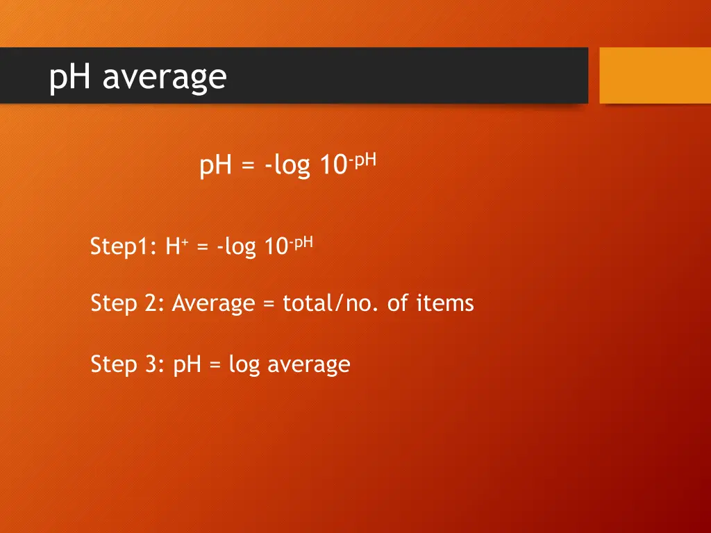 ph average