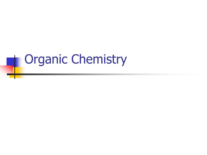 organic chemistry