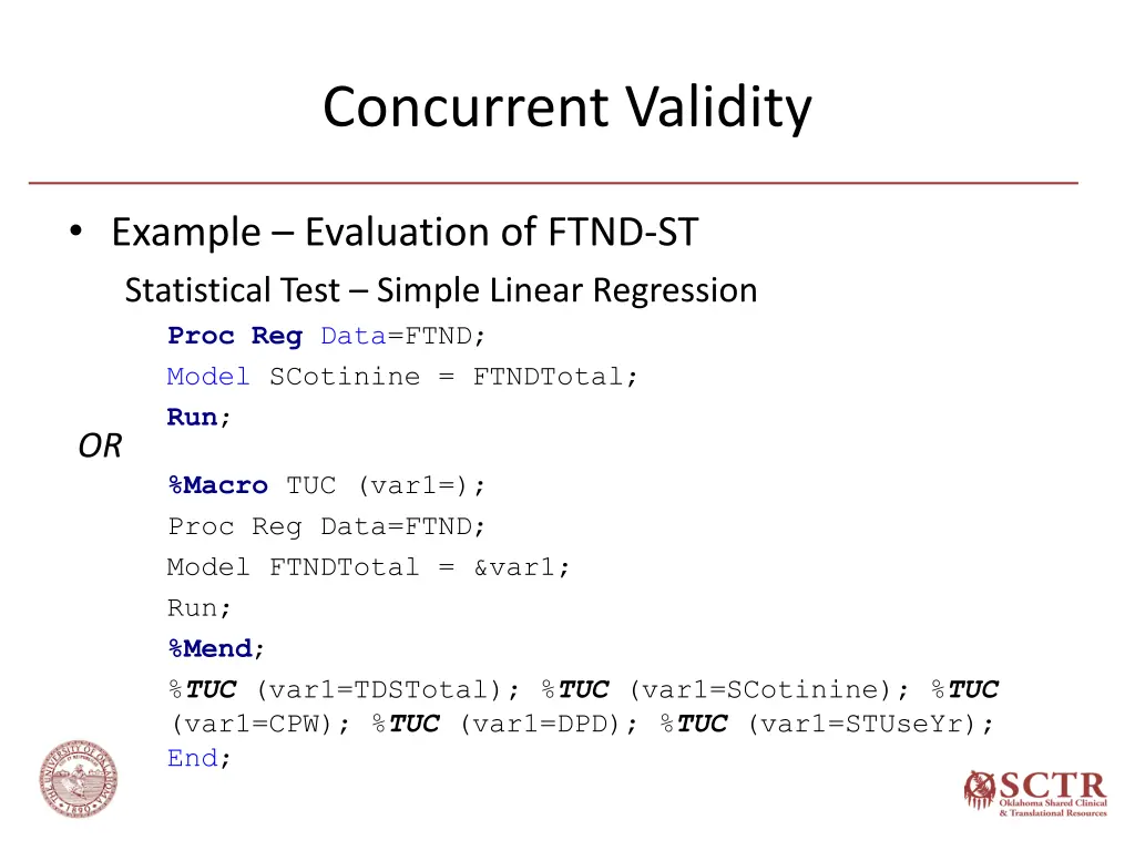 concurrent validity 4