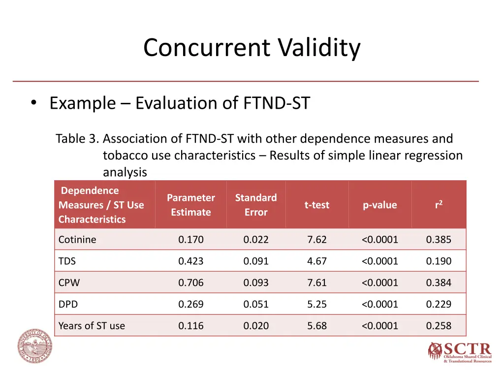 concurrent validity 5