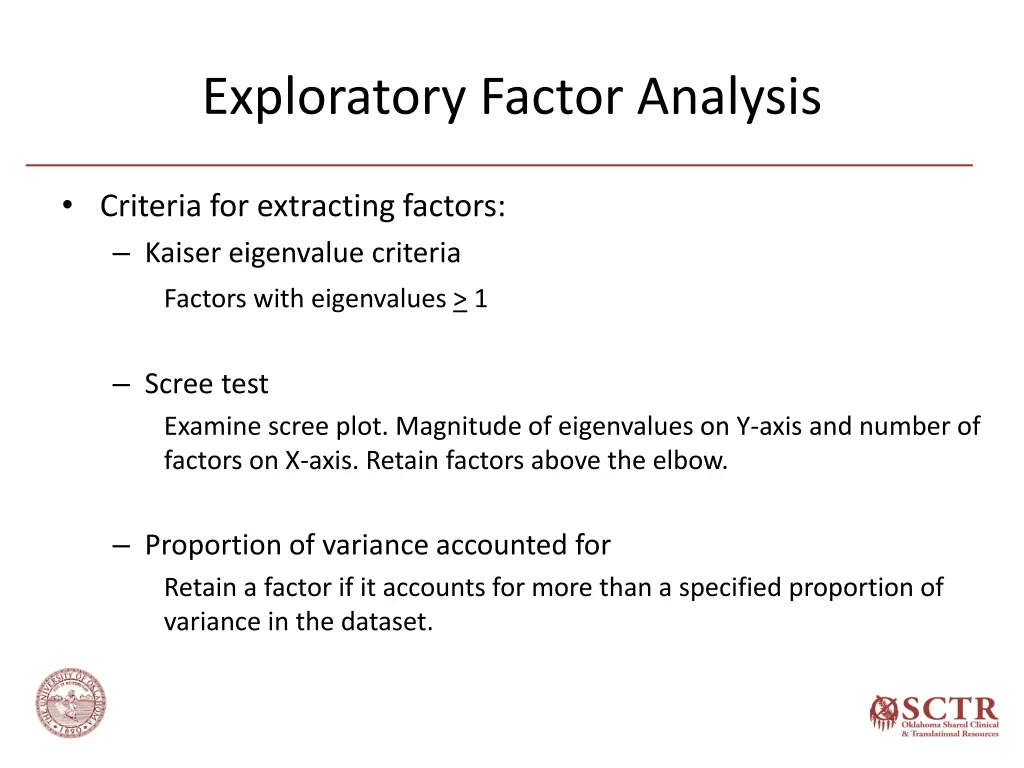 exploratory factor analysis 1