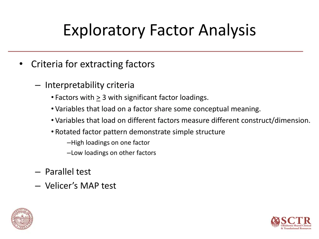 exploratory factor analysis 2