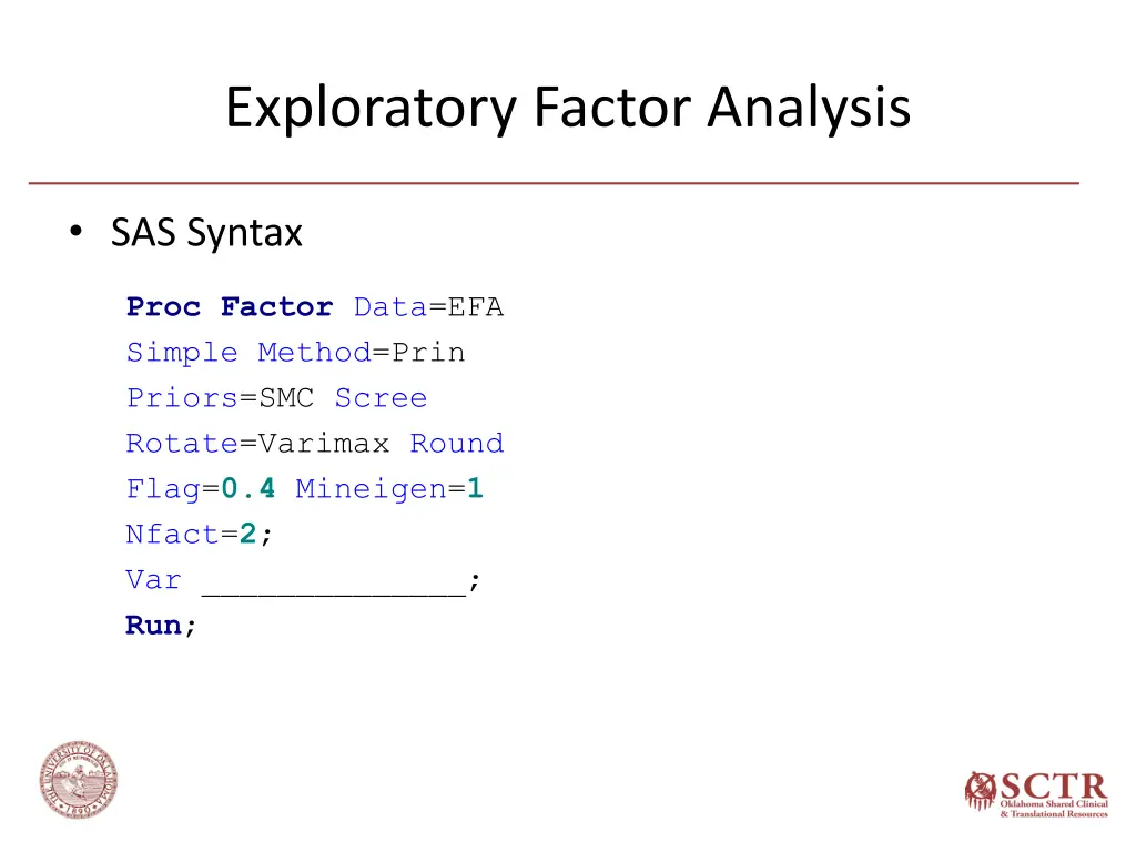 exploratory factor analysis 3