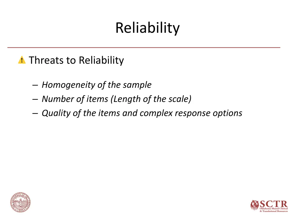 reliability 13