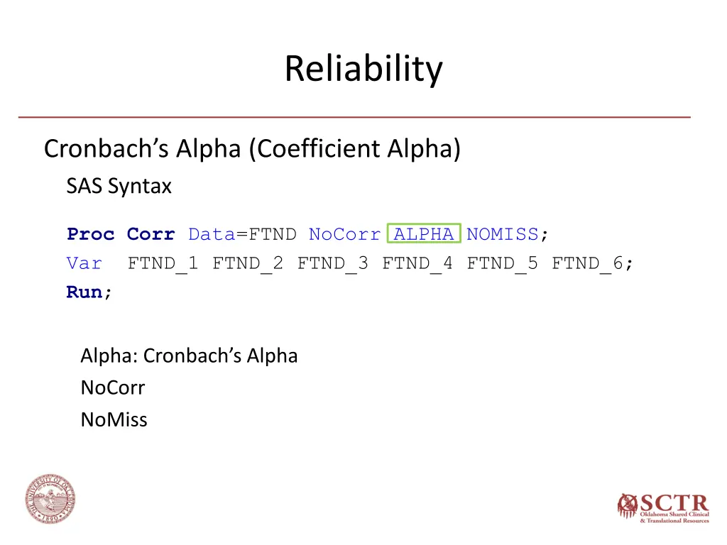 reliability 6