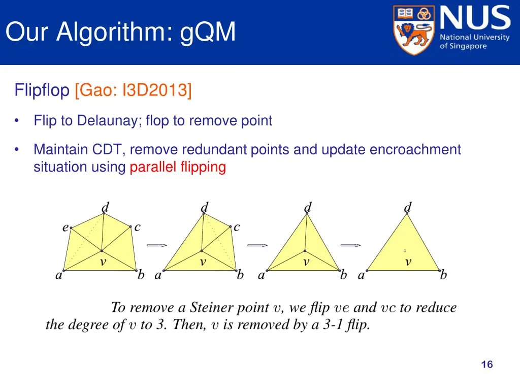 our algorithm gqm 7