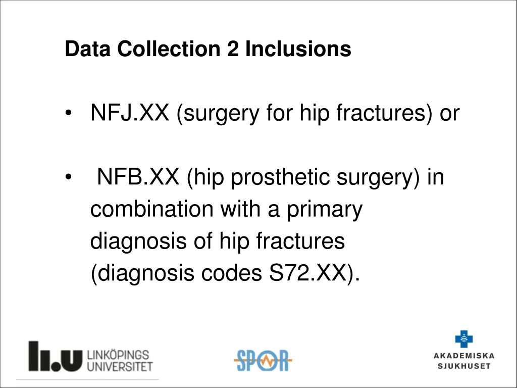 data collection 2 inclusions