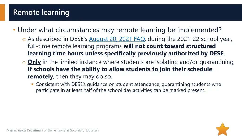 remote learning