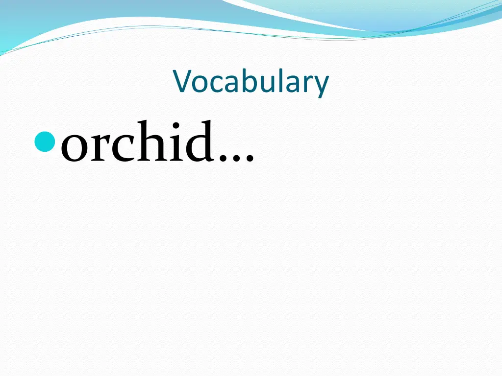 vocabulary 1