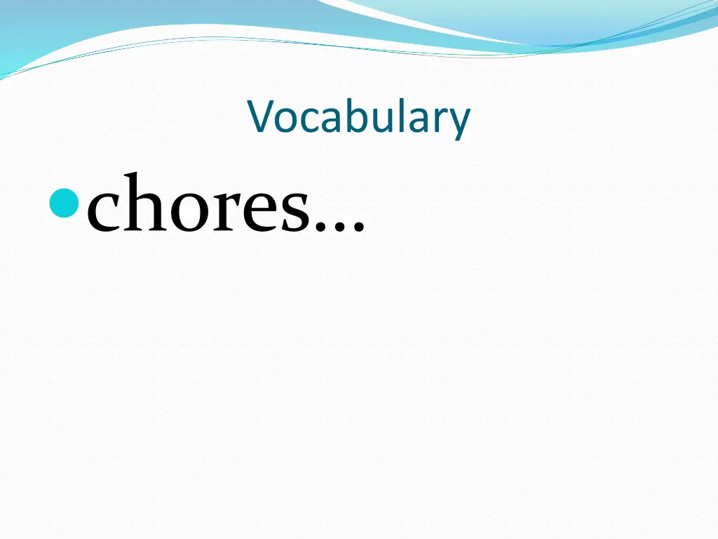 vocabulary 2