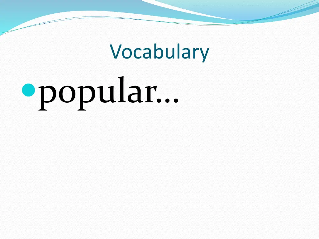 vocabulary 5