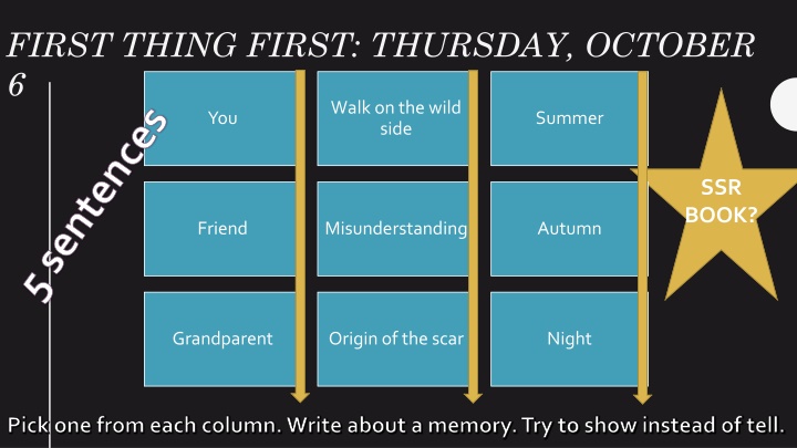 first thing first thursday october 6 you side