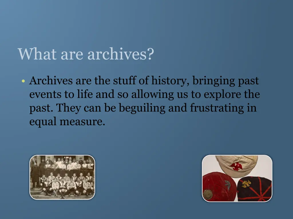 what are archives