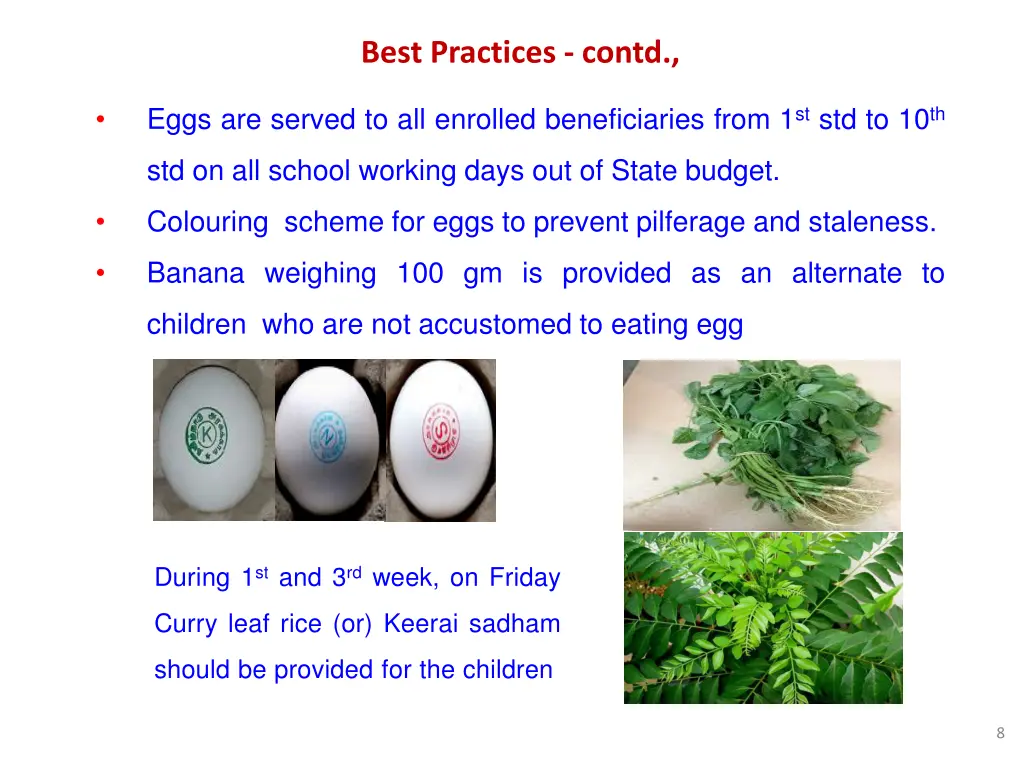 best practices contd