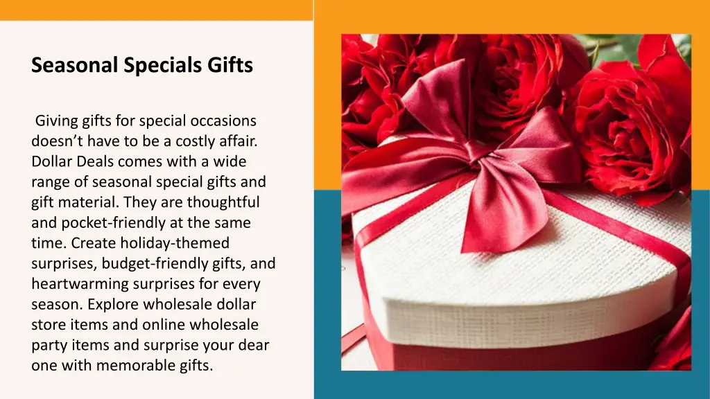 seasonal specials gifts