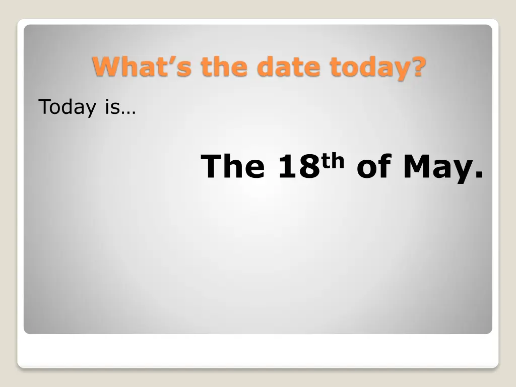 what s the date today