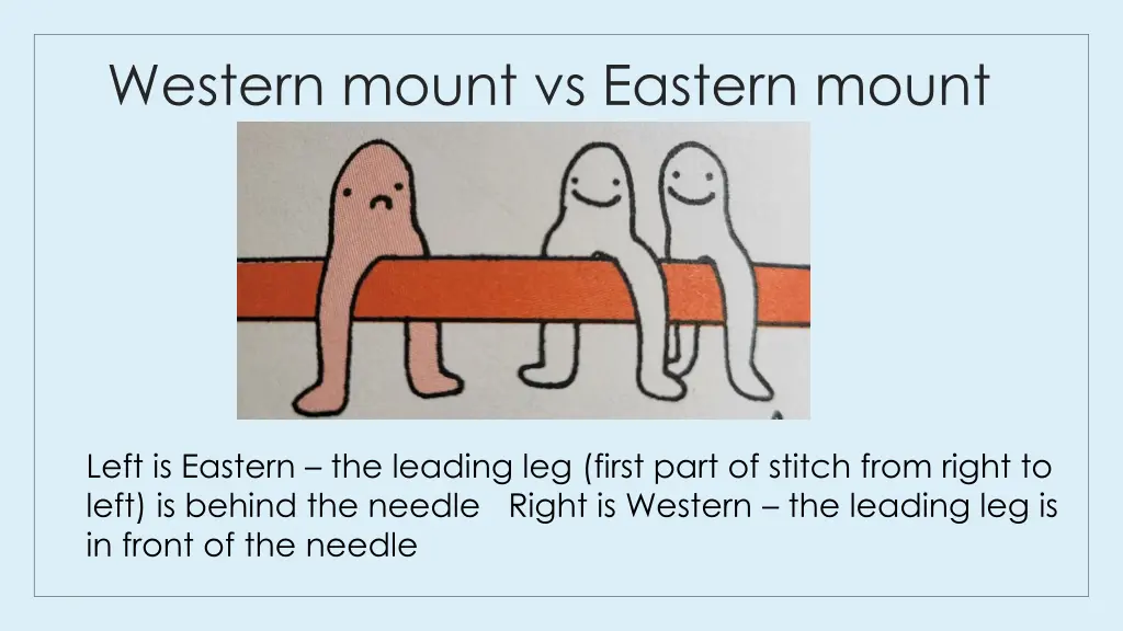 western mount vs eastern mount