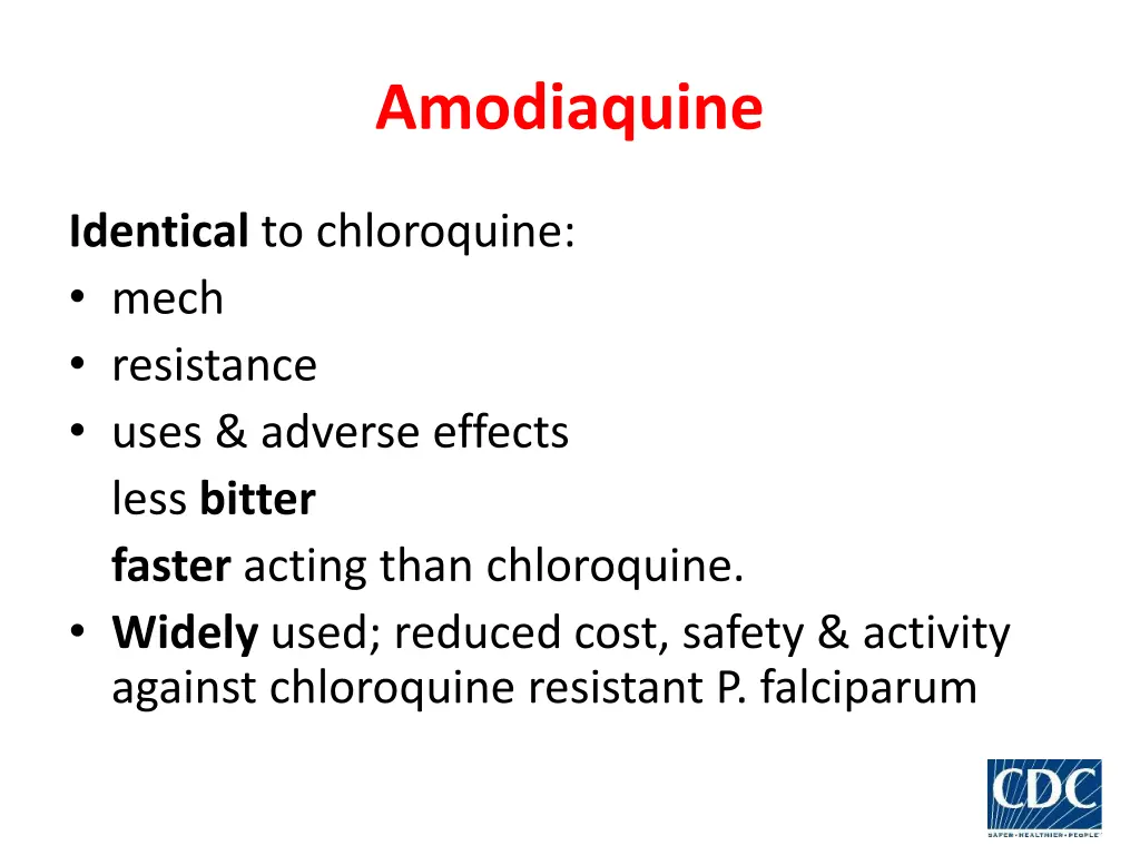 amodiaquine