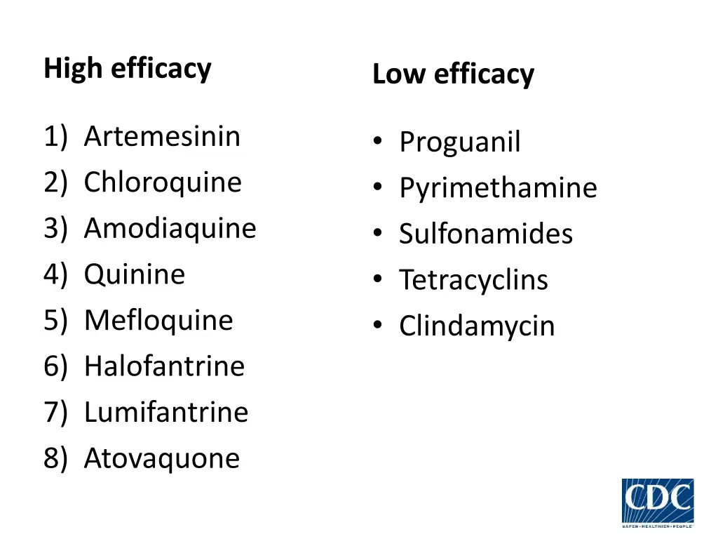 high efficacy