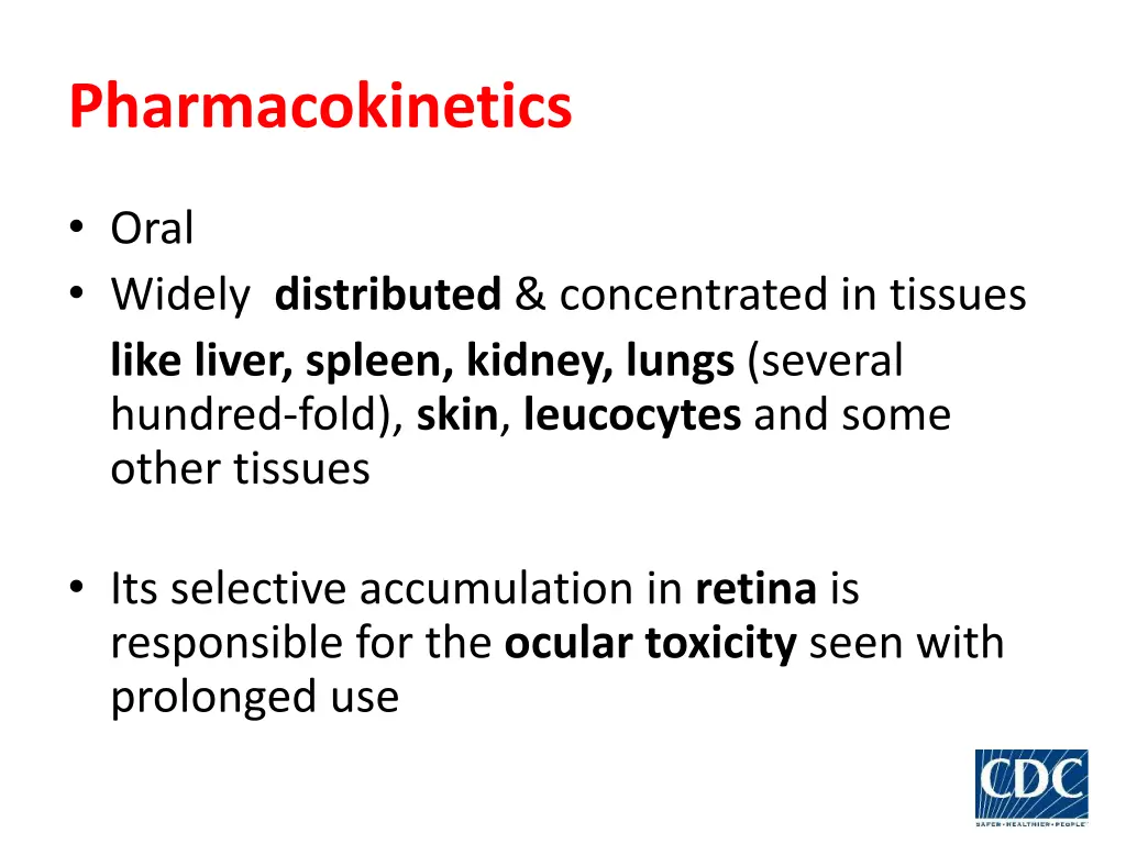 pharmacokinetics