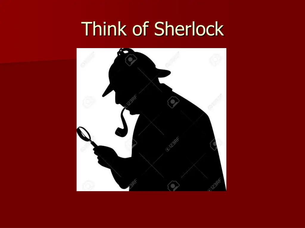 think of sherlock