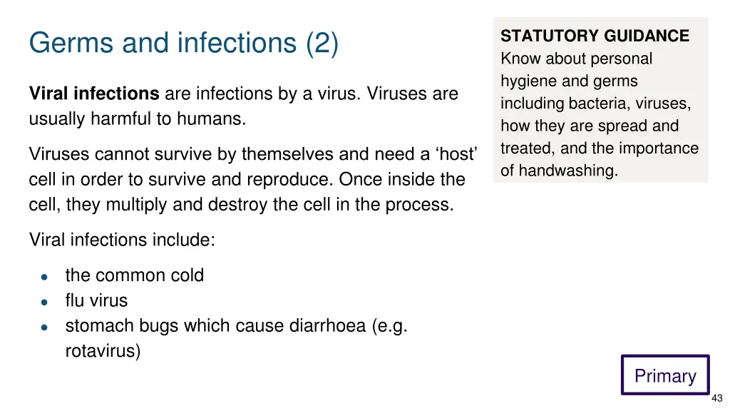 germs and infections 2