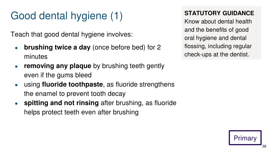 good dental hygiene 1