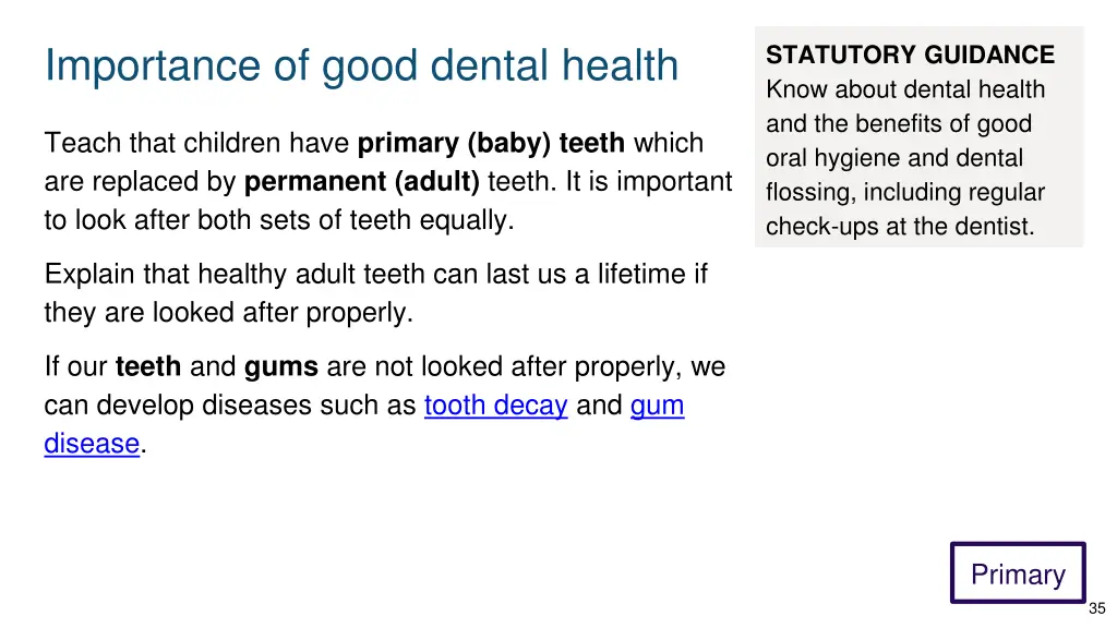 importance of good dental health