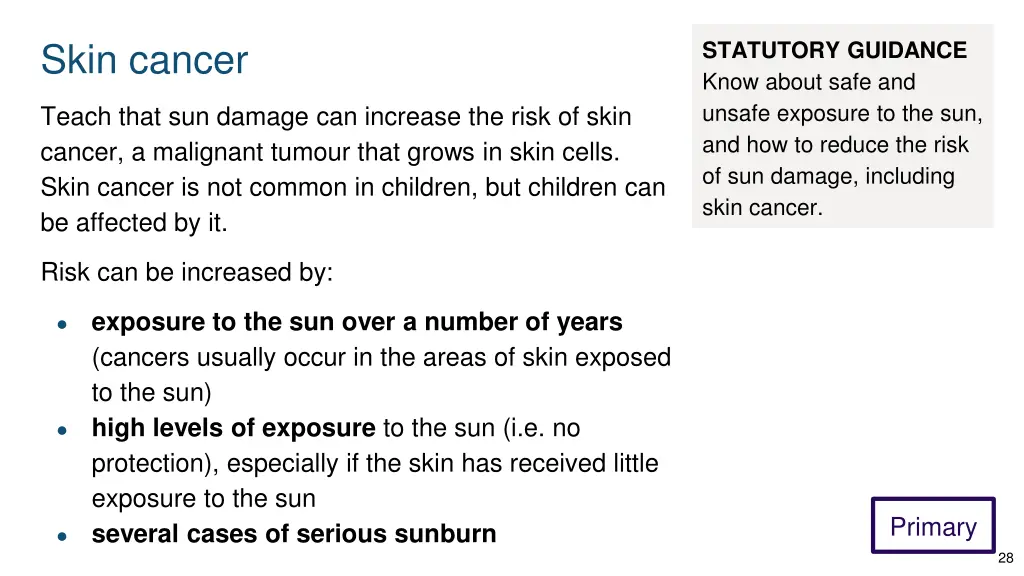 skin cancer