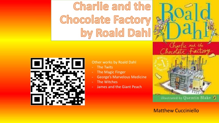 charlie and the chocolate factory by roald dahl