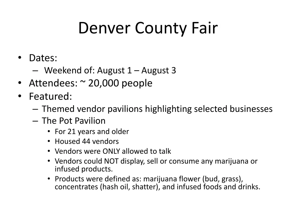 denver county fair