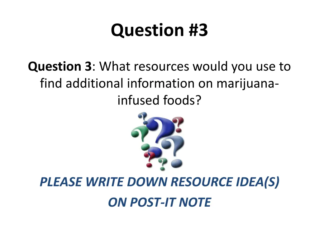 question 3