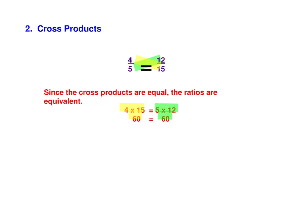 2 cross products