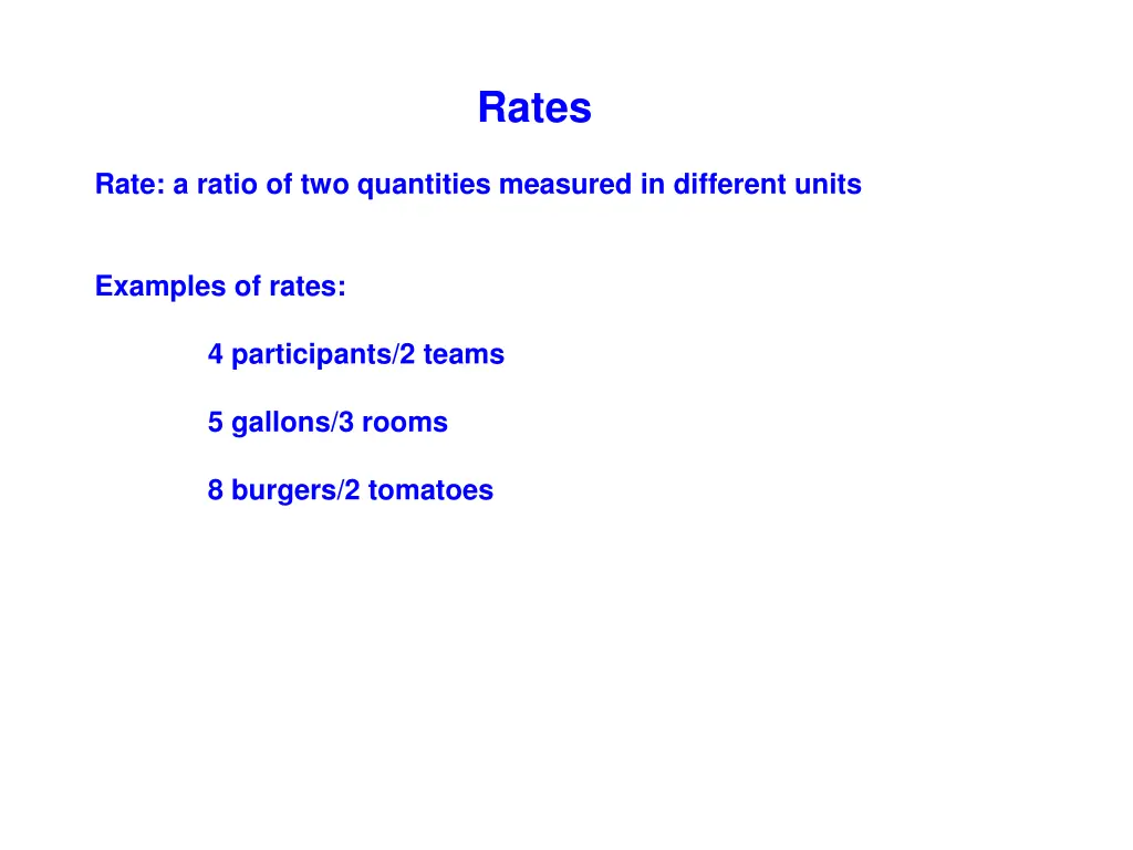 rates 1