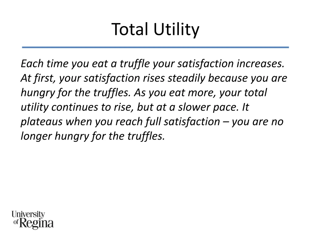 total utility