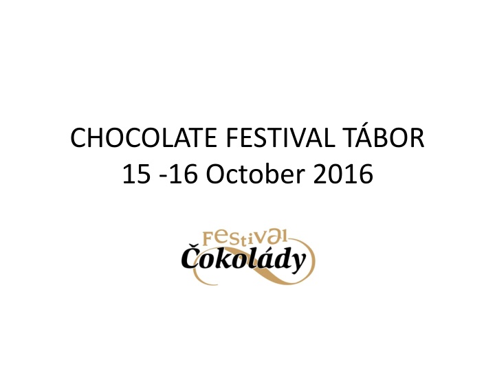 chocolate festival t bor 15 16 october 2016