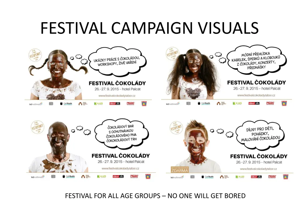 festival campaign visuals