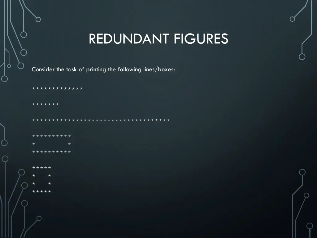 redundant figures