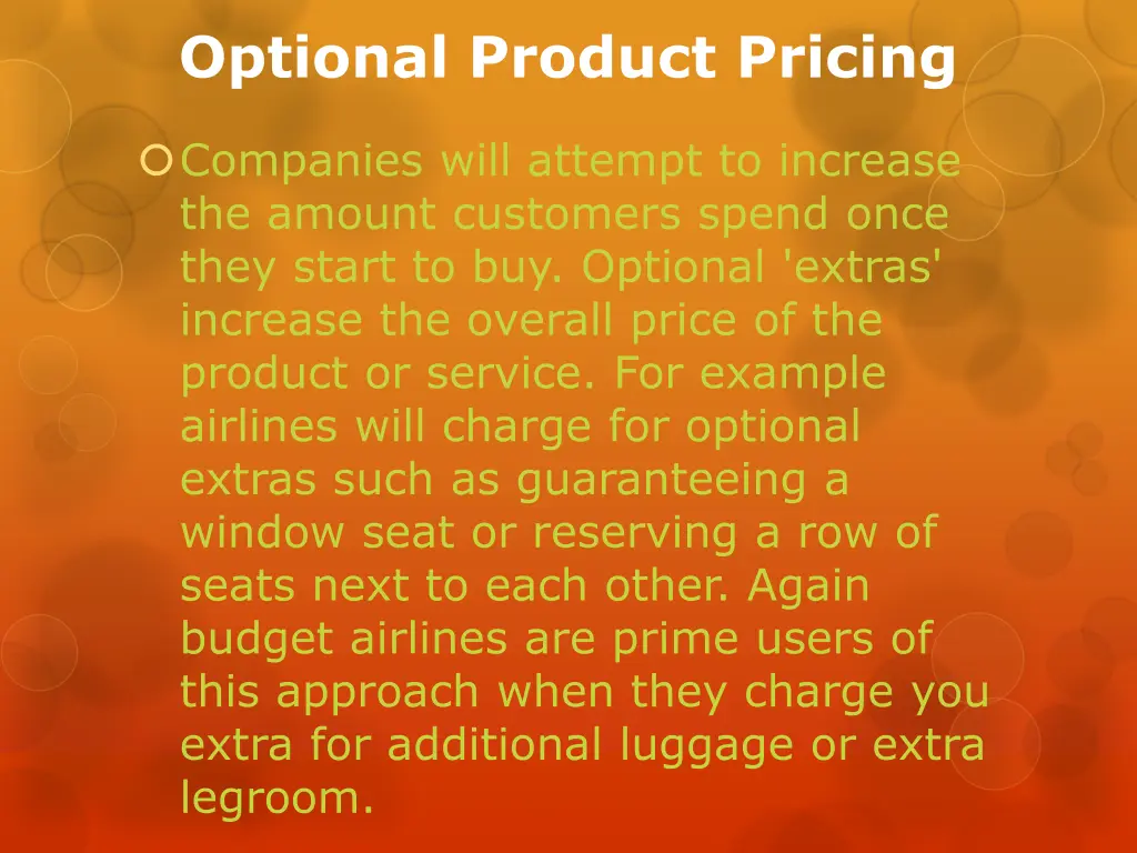 optional product pricing